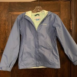Columbia Rain Jacket — Girls